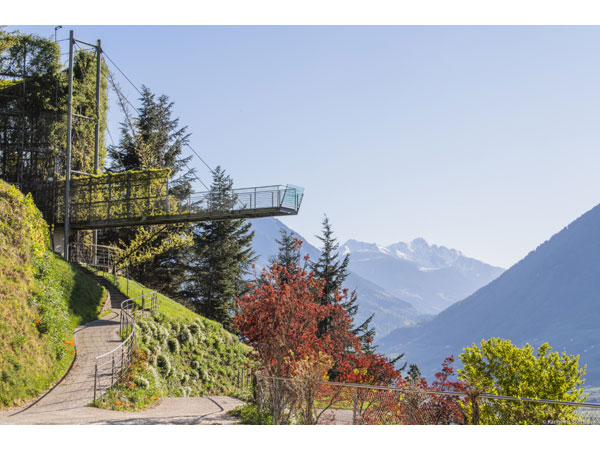 Giardini di Castel Trauttmansdorff La passerella della Voliera copyright Karlheinz Sollbauer 2