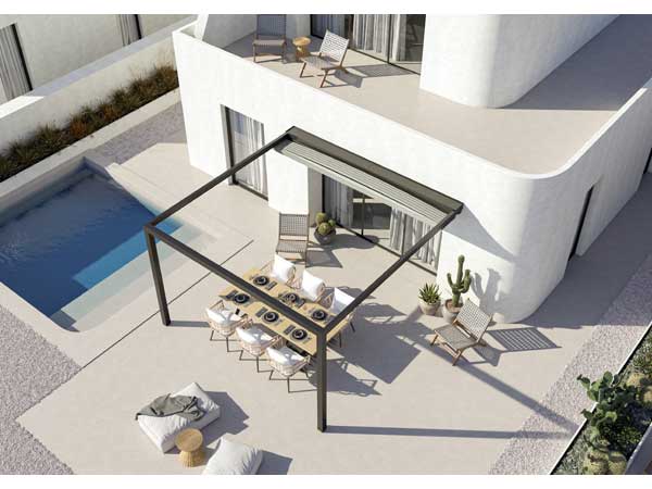 KE Keplan Pergola in alluminio Outdoor Collezione 2023