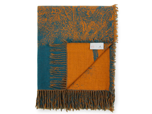Lanerossi Radici by Palomba Serafini plaid arancio Festa della Donna 2023 16