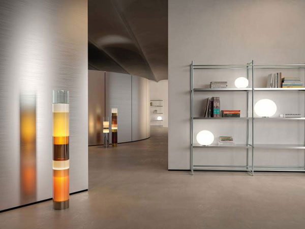 Leucos lampade da terra Stacking design Rockwell Group Euroluce 2023 600x450