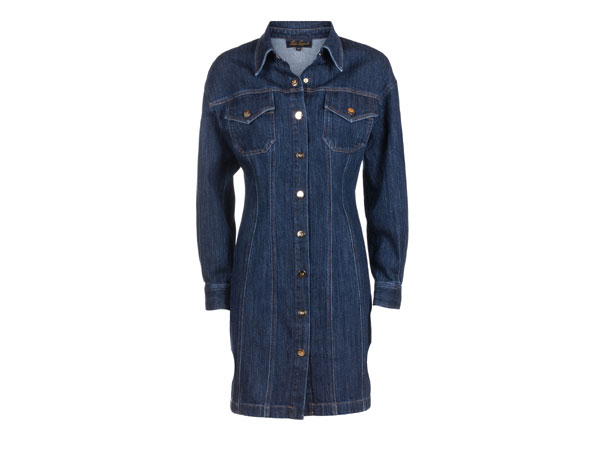Luisa Spagnoli Abito Chemisier Denim Estate 2023