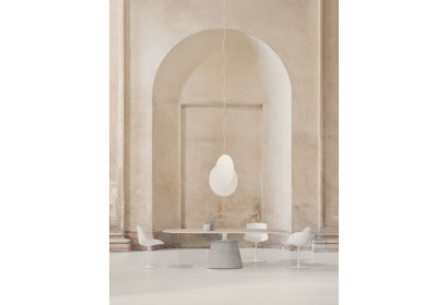 MDF Italia Tavoli Rock Table Anteprima Salone del Mobile 2023