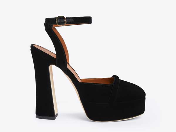 Malone Souliers Mora 125 Black Velvet FW23 Halloween 2023