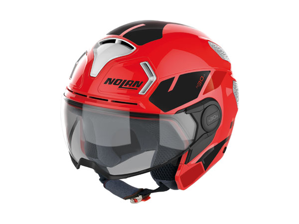 Nolan N30 4T Blazer Rosso casco urban San Valentino 2023 18