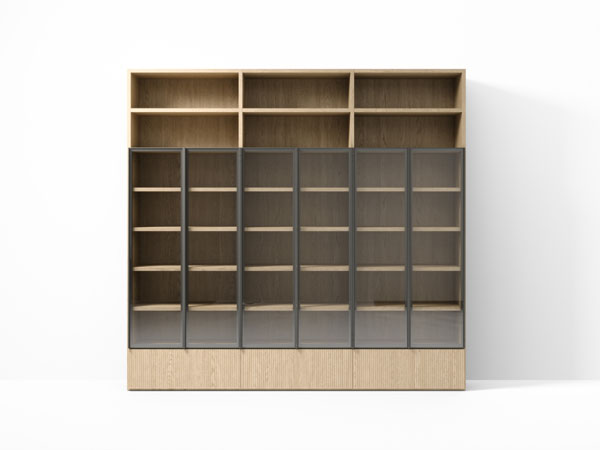 Novamobili Wall 30 Rovere chiaro Milano Design Week 2023 600x450