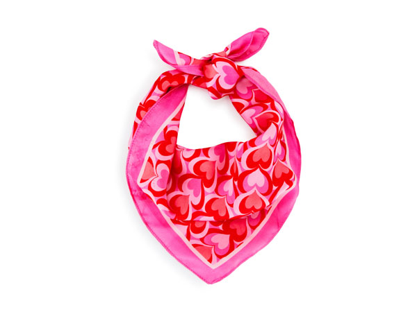 Primark bandana Heart Print Satin San Valentino 2023 16