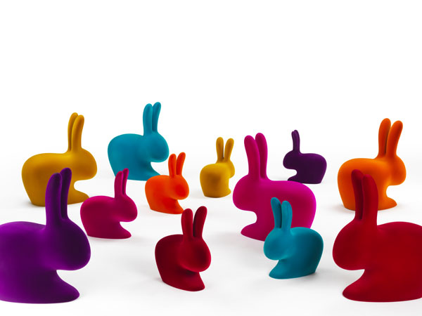 Qeeboo Rabbit Chair Collectio by Stefano Giovannoni San Valentino 2023 17
