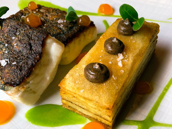 Ristorante Casa Lucia Menu Afrodite Rombo chiodato San Valentino Food 2023 6