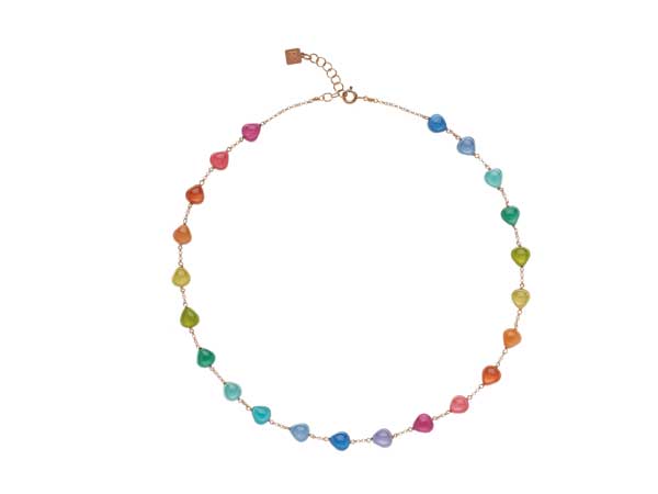 Rossoprezioso Girocollo Rainbow Double Gioiello Estate 2023