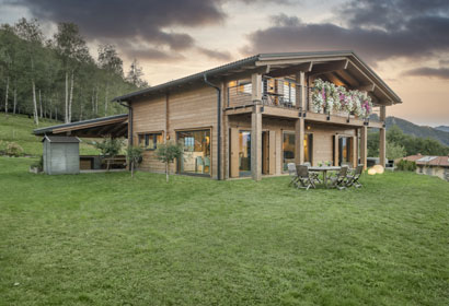 Casa realizzata secondo i principi della permacultura