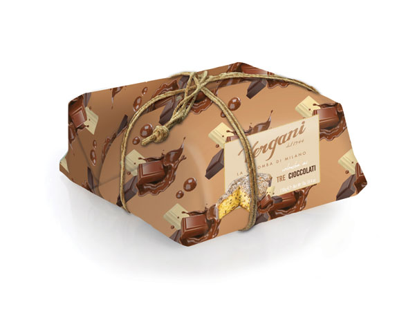 Vergani Linea Gourmet Colomba ai Tre Cioccolati Pasqua in Food 2023 11