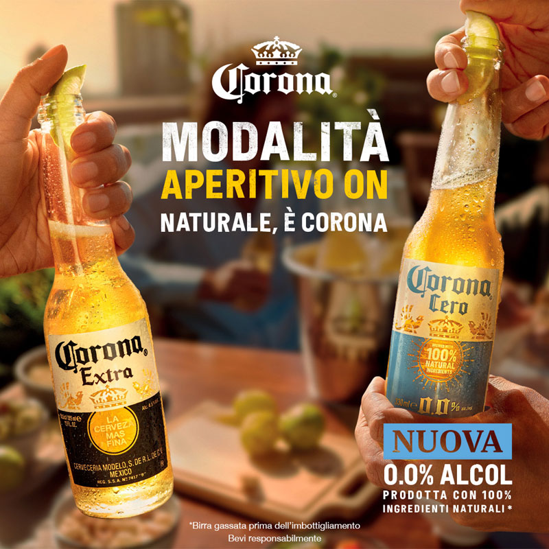 Corona Cero birra analcolica
