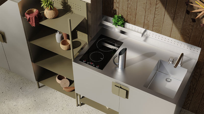 Abimis. Cucina Àtria. Salone del Mobile.Milano 2024