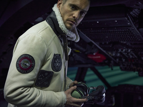 Aeronatica Militare Pilot Collection Man giubbotto in shearling FW2324 San Valentino 2024