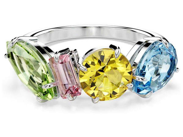 Amazon Fashion Swarovski Anello Gema Gioielli Natale 2024