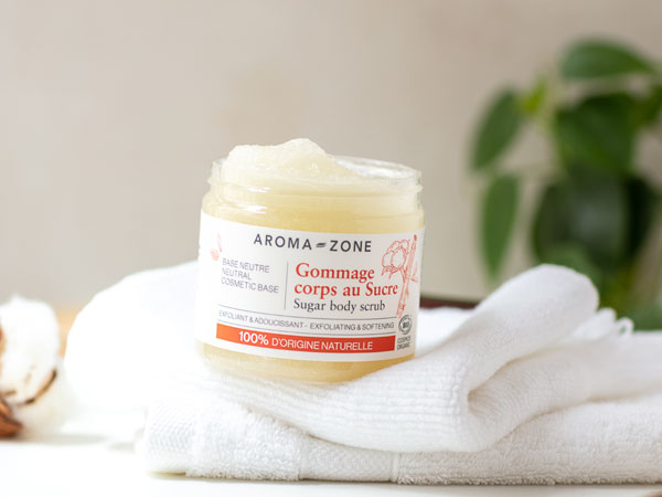 Aroma Zone Gommage Corpo allo Zucchero Bio Piedi Estate 2024