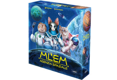 gioco da tavolo con gatti astronauti