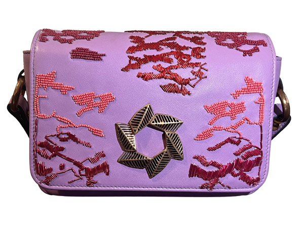 Atelier C Firenze Camelia Corallo borsa rosa ricamata Festa della Mamma 2024