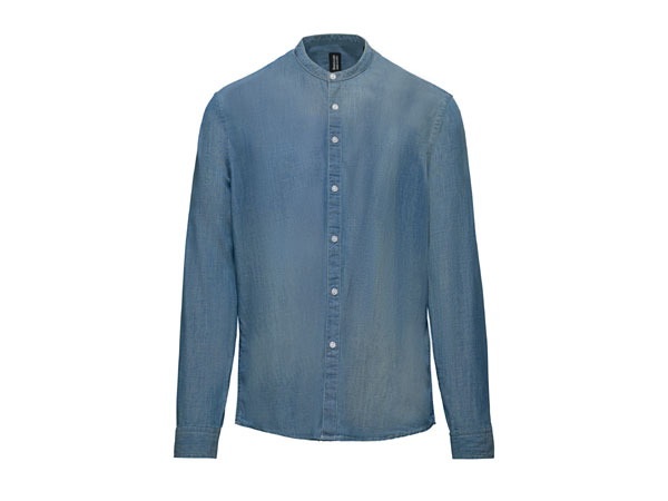 Bomboogie Camicia Collo Coreana SS24 Denim 2024