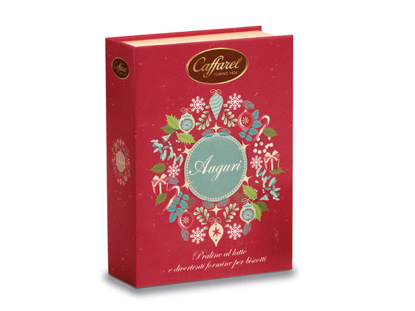 Caffarel Scatola Libro Cioccolatini e Formine Natale Food 2024