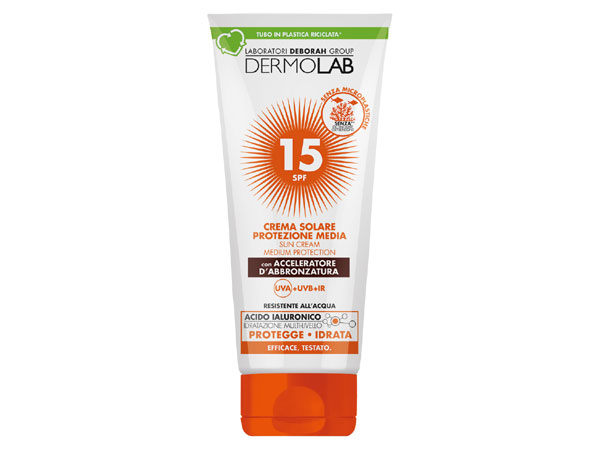 Dermolab Solari Crema Solare SPF15 Estate 2024