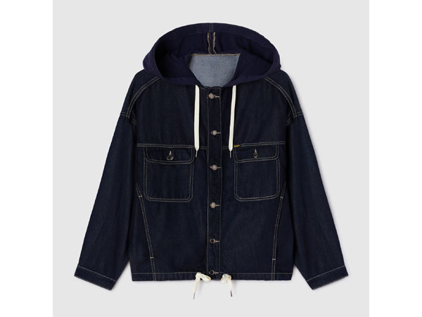 Gas Jeans Gladia Hood Jacket Denim 2024