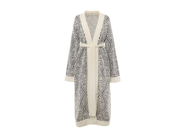 Malo Cashmere Cappotto Maxi Cardigan misto cashmere Natale 2024