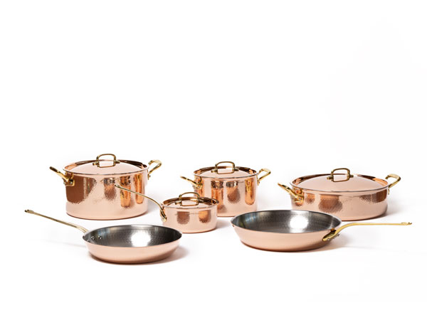 Officine Gullo Set Pentole Rame Tavola delle Feste