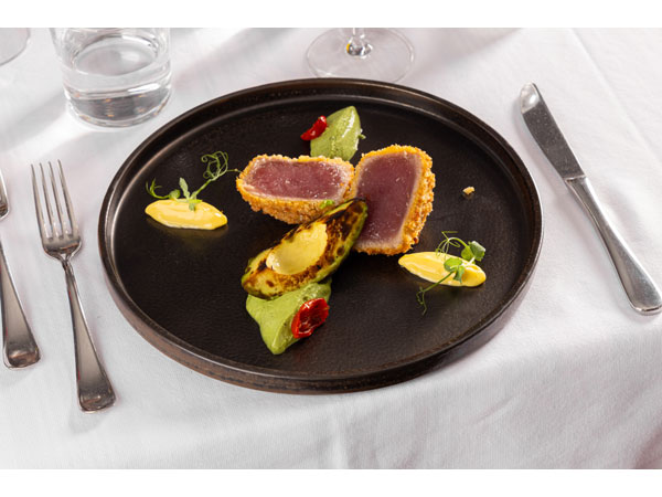 Pisco Milano Cotoletta di tonno con carciofi 600x450