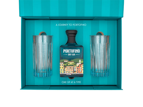 Portofino Dry Gin Gift Box Food Natale 2024