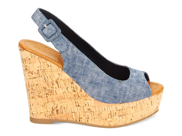 Primadonna Zeppe sughero in jeans Denim 2024