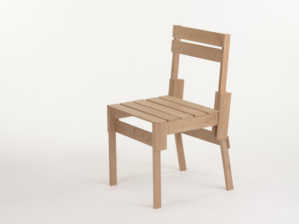 Sandwich chair by Kaspar Hiscock Product and Furniture Design Kingston School of Art
