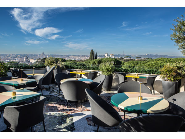 Sofitel Rome Villa Borghese Via Lombardia 47 Roma terrazza rooftop Ristoranti San Valentino 2024