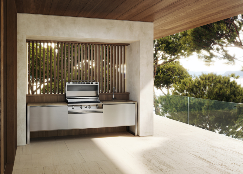 Steel Gea cucina outdoor in acciaio marine-grade