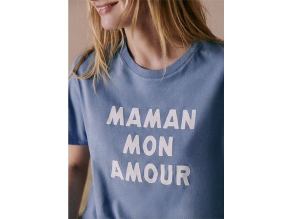 Sézane t shirt Maman Mon Amour Festa della Mamma 2024