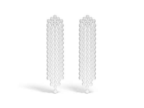 APM Monaco Orecchini Flocons de Neige Cascade Gioielli Natale 2025