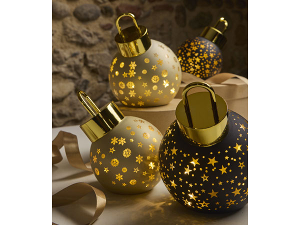 Andrea Fontebasso 1760 boule in vetro luce a LED Tavola Feste 2025
