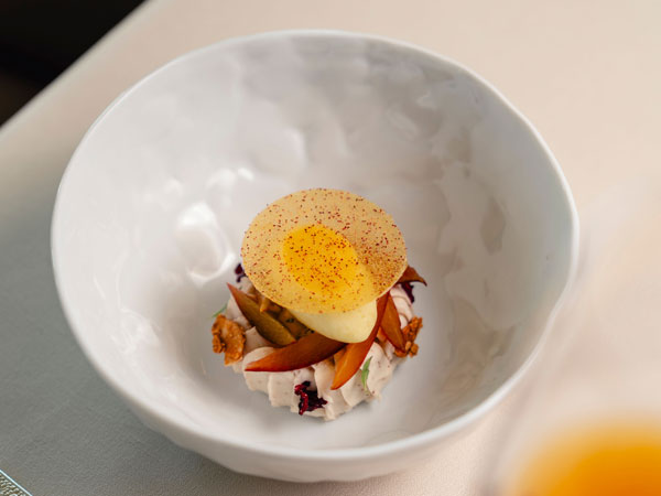 Armani Ristorante Menu degustazione Pesca Estate 2025