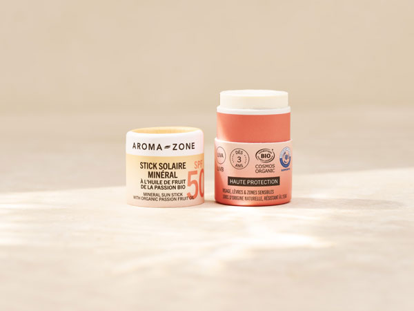 Aroma Zone Stick Solare Minerale SPF 50 Beauty sotto al Sole 2025