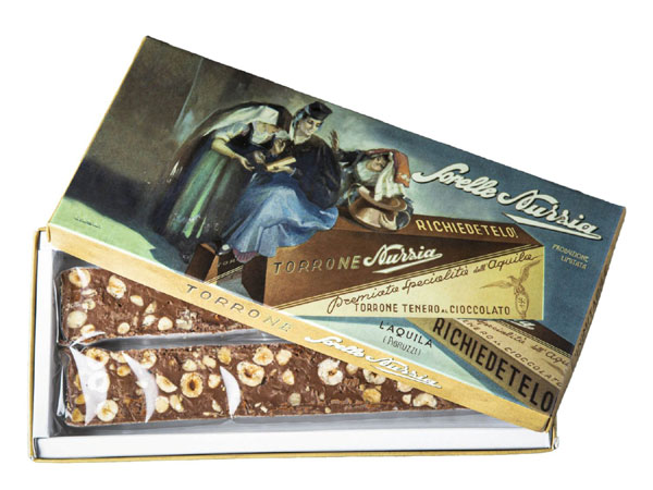 CasAmica Torrone Scatola Carta Vintage Food Natale 2025