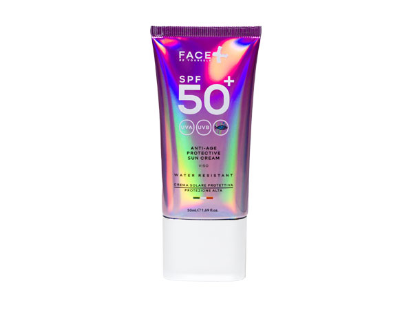 Facepiu Anti age Protective Sun Cream Viso Beauty sotto il Sole 2025
