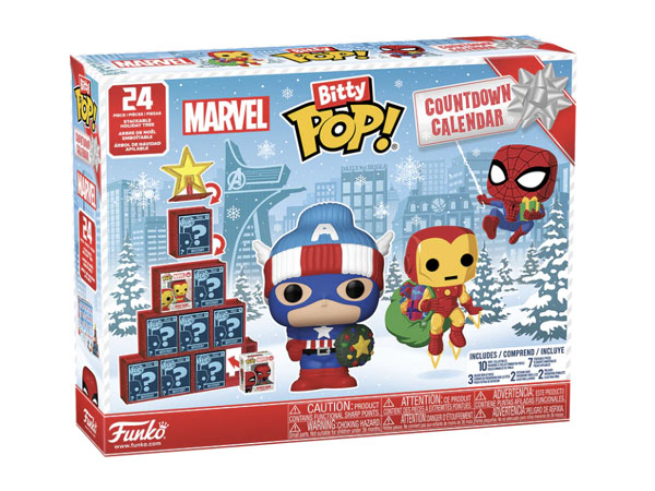 Funko x Marvel Calendario Avvento Avengers Bitty POP Natale 2025