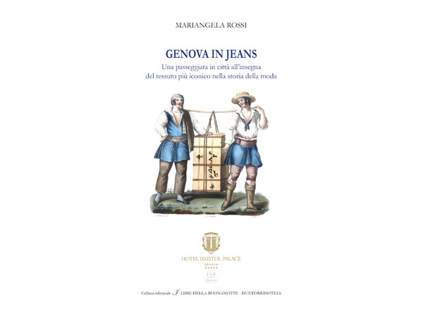 Genova in Jeans Copertina Libro della Buonanotte Denim 2025