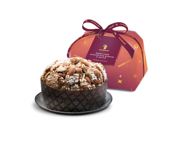 Hausbrandt Panettone Cioccolato Bianco e Caffe Food Natale 2025