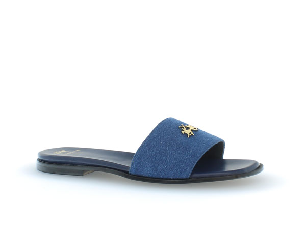 La Martina Woman s SS25 Sandalo Denim 2025