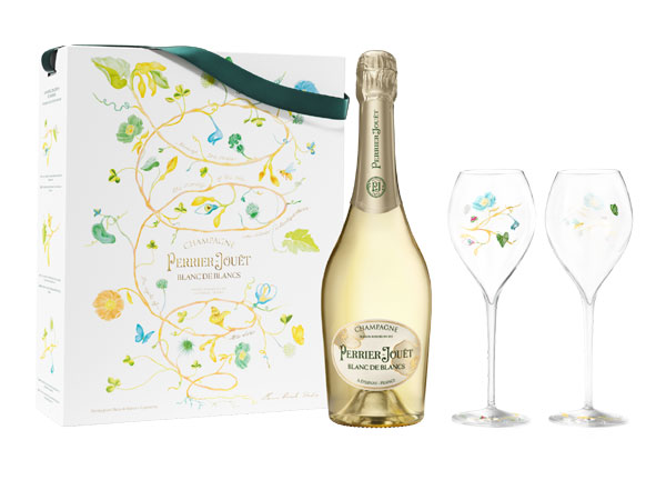 Perrier Jouet Blanc de Blancs Champagne Food Natale 2025