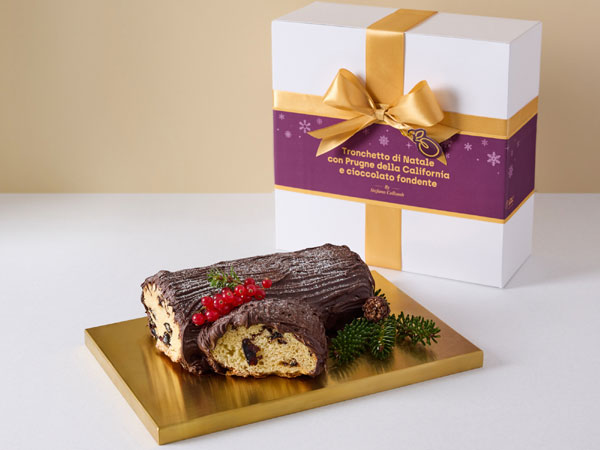 Prugne della California Tronchetto di Natale Food Natale 2025