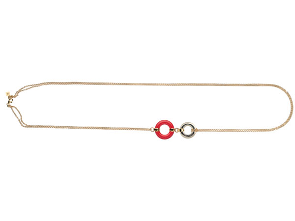 RossoPrezioso FW Rosso Assoluto Collana Loop Gioielli Natale 2025