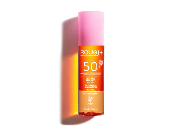 Rougj Solare Bifasico SPF50 AntiAge Beauty sotto il Sole 2025