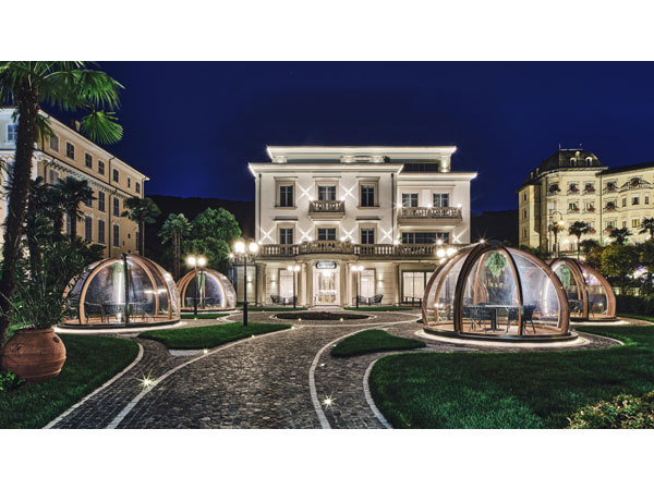 Stresa Boutique Hotel Stresa vista notturna